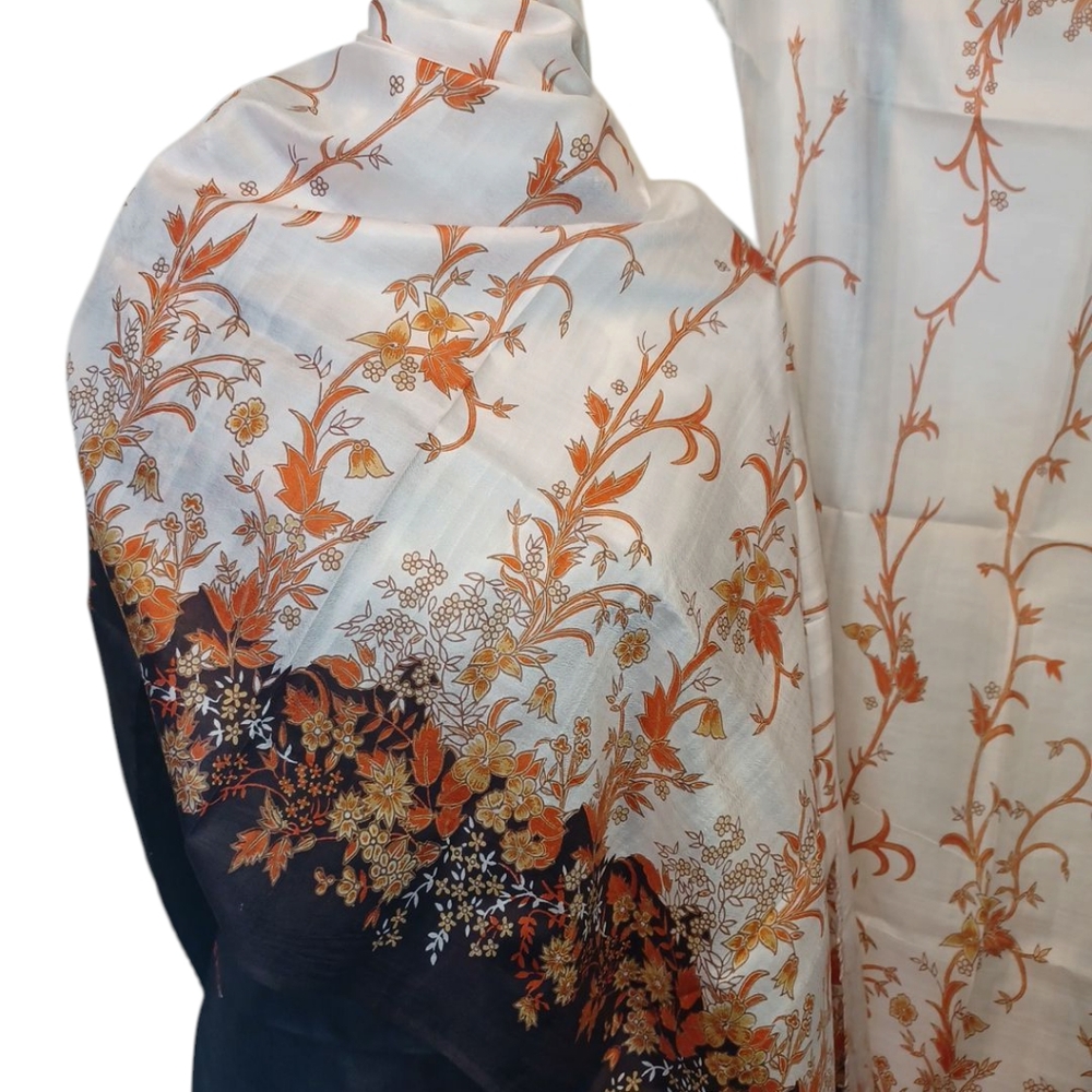 Saree - Browns Rust And Gold 6462